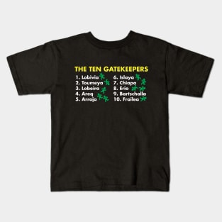 The Ten Gatekeepers (Final Fantasy X-2 Version) Kids T-Shirt